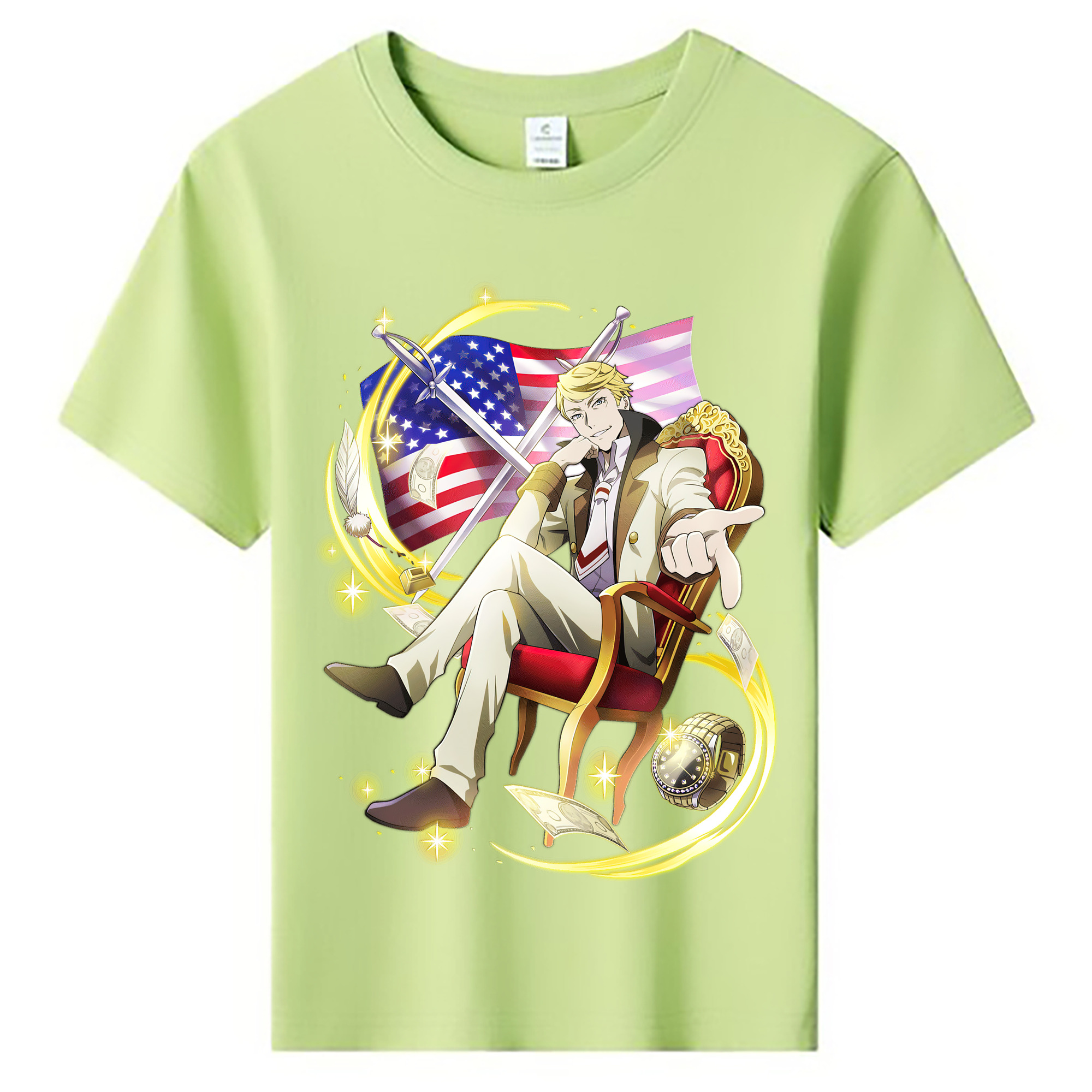 （画像用） 文豪ストレイドッグス Bungo Stray Dogs 綿100％キッズTシャツ（フロントプリント）